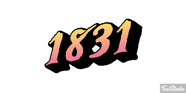 1831 Effet de texte
