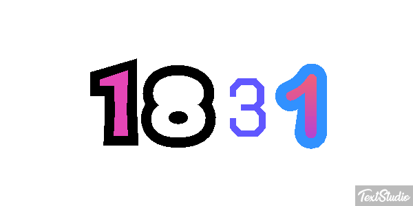 1831 Effet de texte