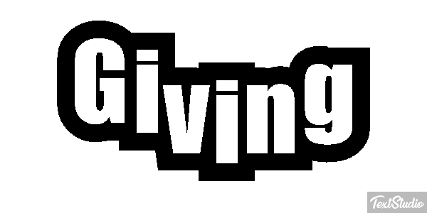 Giving Text effect