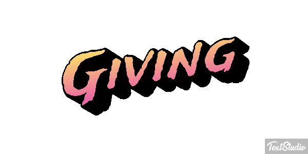 Giving Text effect
