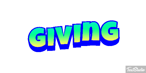 Giving Text effect