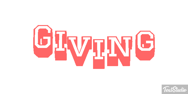 Giving Text effect