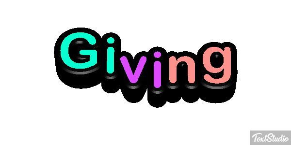 Giving Text effect
