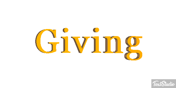 Giving Text effect