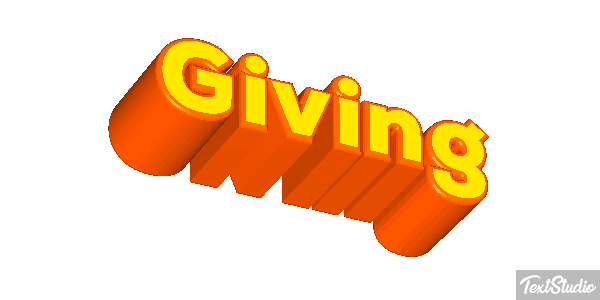 Giving Text effect