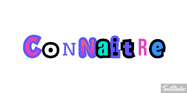 Connaître Efecto de texto