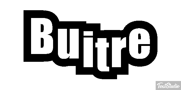 Buitre Effet de texte