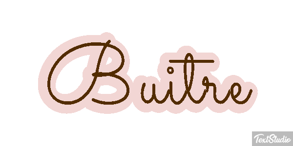 Buitre Effet de texte