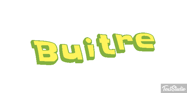 Buitre Effet de texte