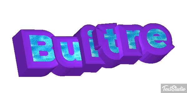 Buitre Effet de texte