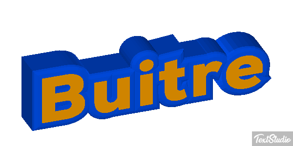 Buitre Effet de texte