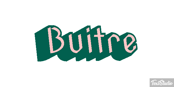 Buitre Effet de texte