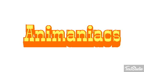 Animaniacs テキスト効果