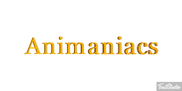 Animaniacs テキスト効果