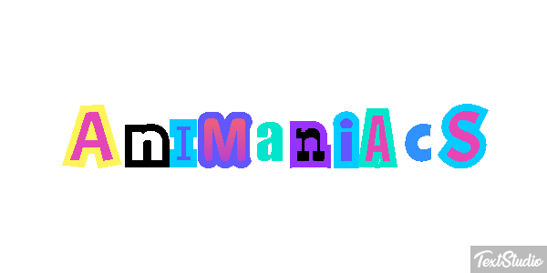 Animaniacs テキスト効果