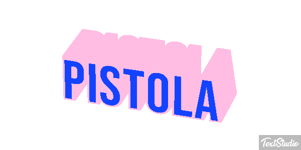 Pistola Efeito do texto