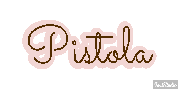 Pistola Efeito do texto