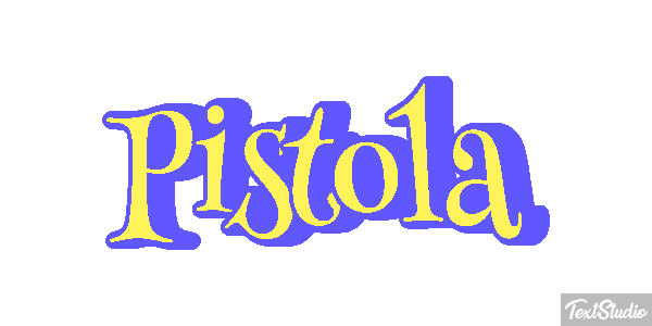 Pistola Efeito do texto