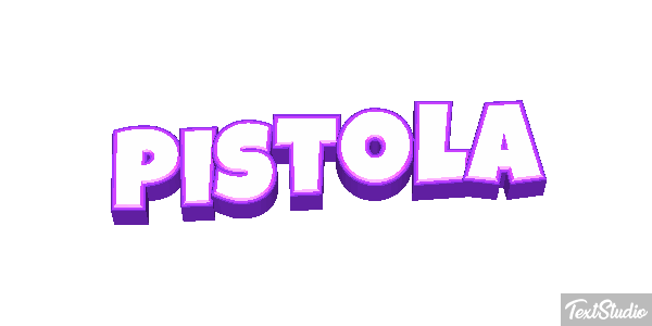 Pistola Efeito do texto