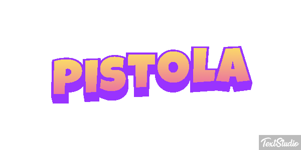 Pistola Efeito do texto