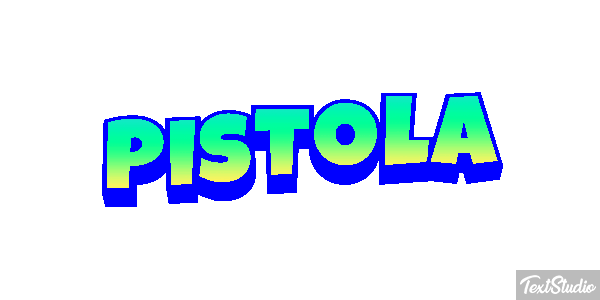 Pistola Efeito do texto