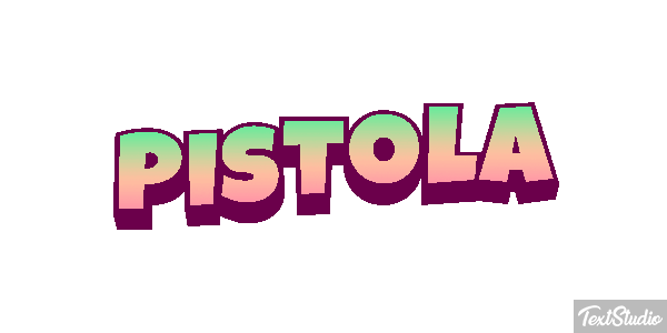 Pistola Efeito do texto