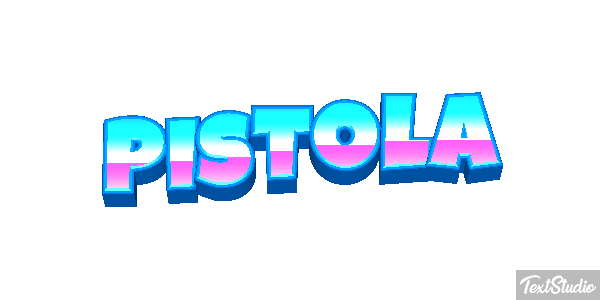 Pistola Efeito do texto