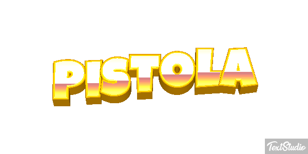 Pistola Efeito do texto