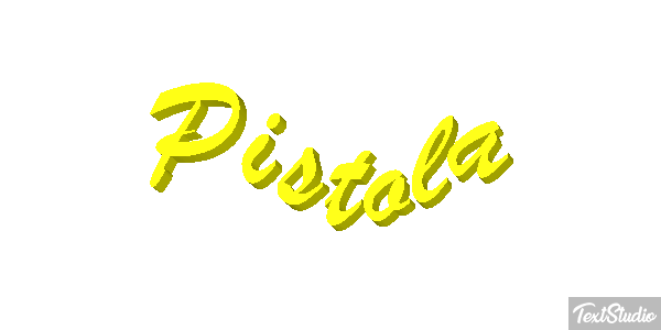 Pistola Efeito do texto