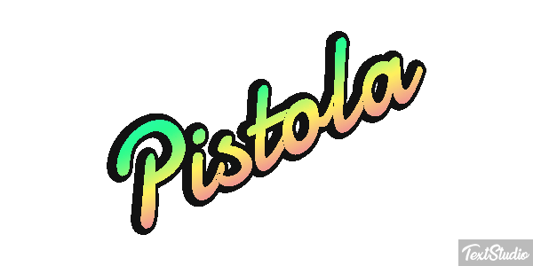 Pistola Efeito do texto