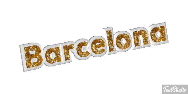 Barcelona Text effect