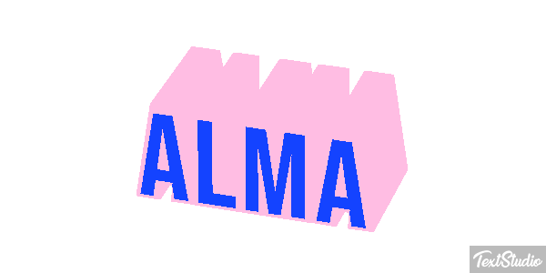 Alma Efecto de texto