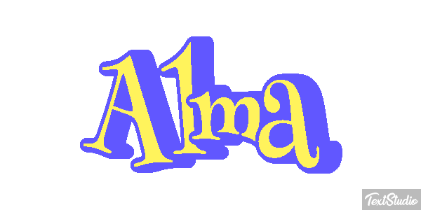 Alma Efecto de texto