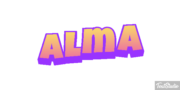 Alma Efecto de texto