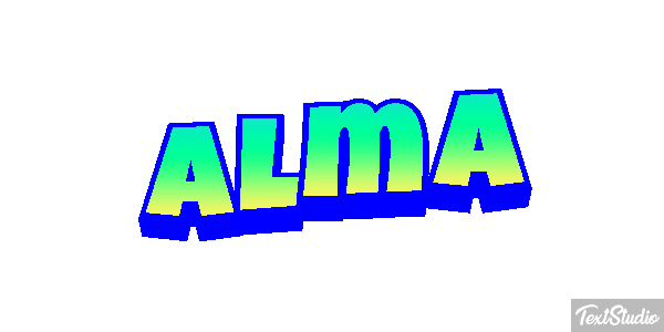 Alma Efecto de texto