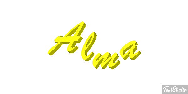 Alma Efecto de texto