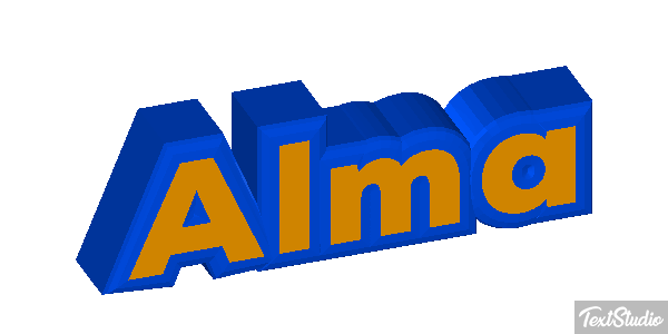 Alma Efecto de texto