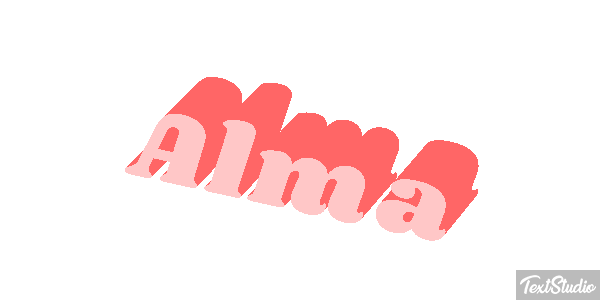 Alma Efecto de texto