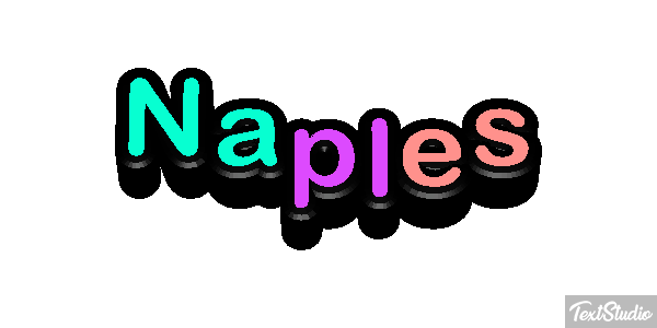 Naples テキスト効果