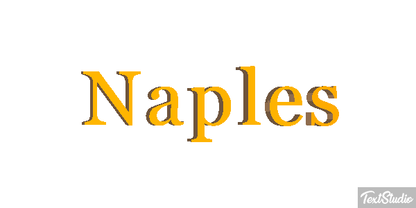 Naples テキスト効果
