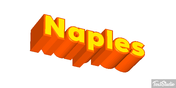 Naples テキスト効果