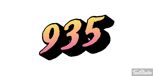 935 Efekt tekstowy