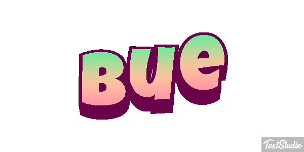 Bue Effet de texte