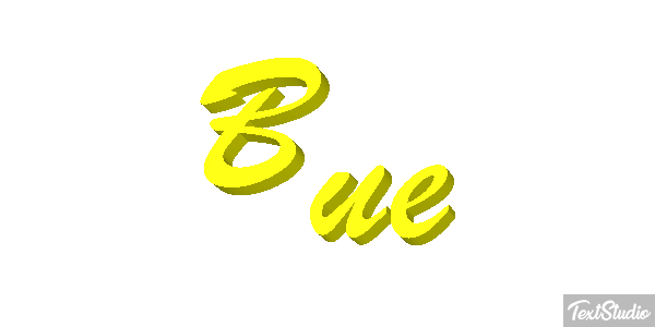 Bue Effet de texte