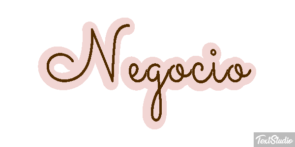Negócio Efecto de texto