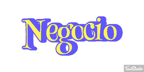 Negócio Efecto de texto