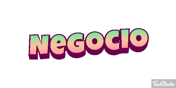 Negócio Efecto de texto