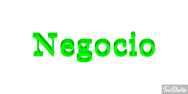 Negócio Efecto de texto