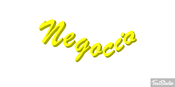 Negócio Efecto de texto