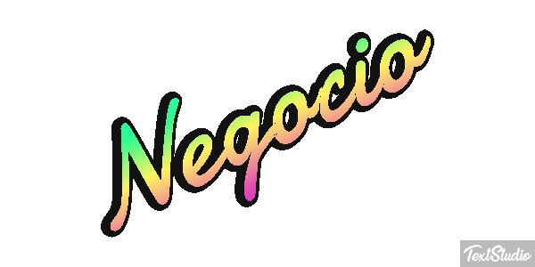 Negócio Efecto de texto